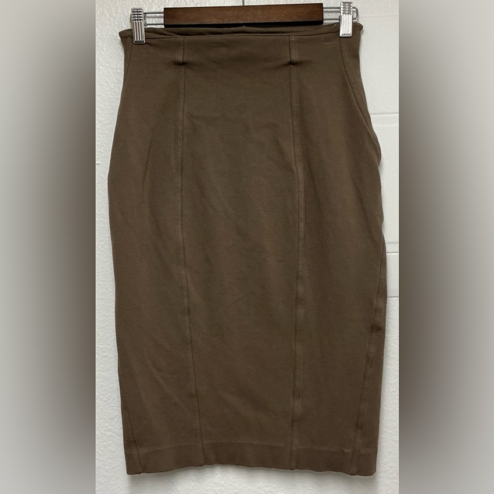 Express Pencil Skirt Knee- Length’s Brown